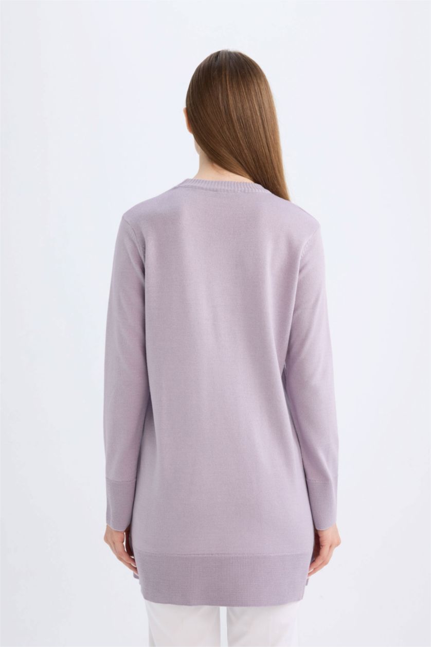 WOMAN Lilac Regular Fit Tunic