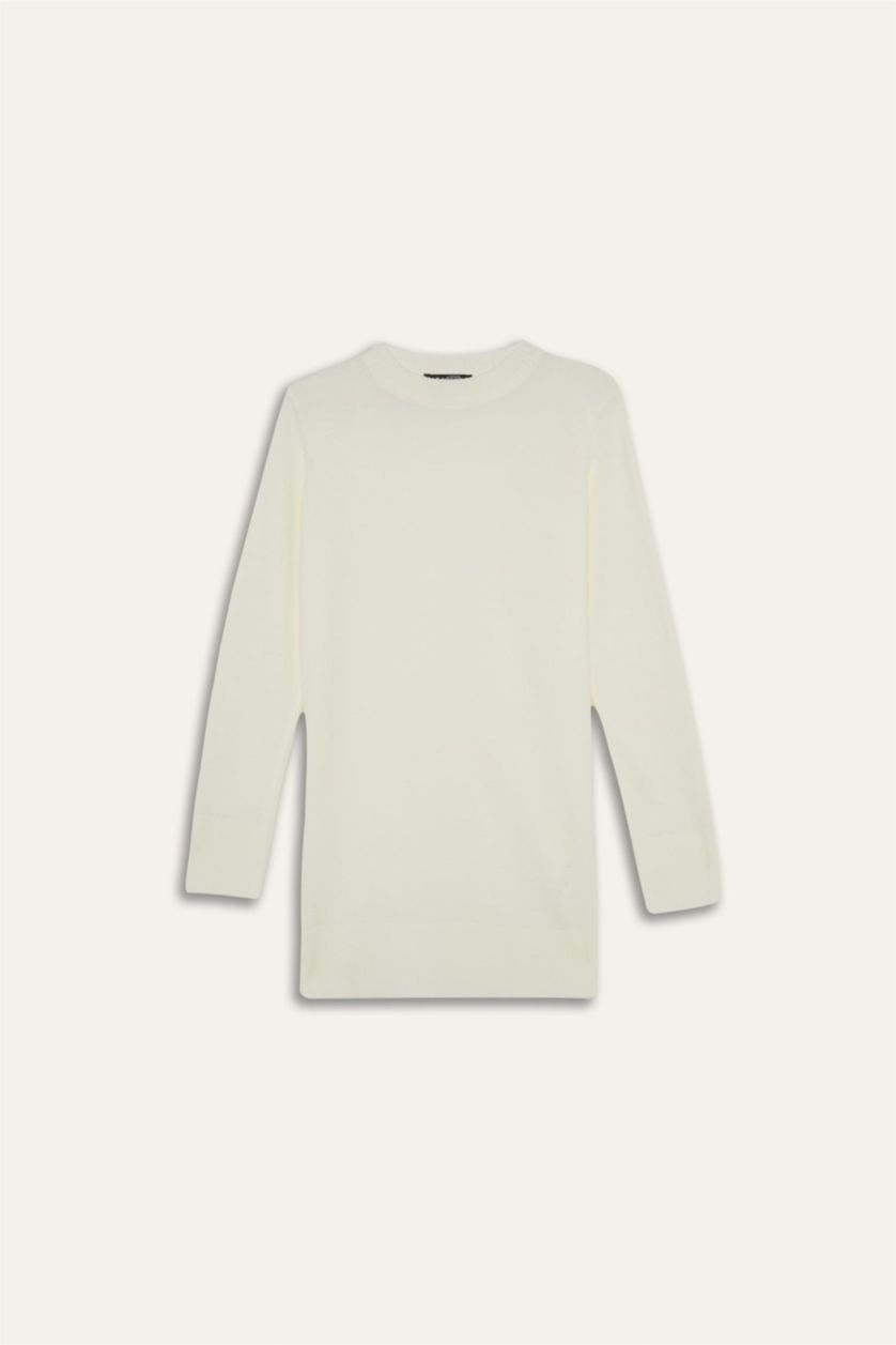 WOMAN Ecru Regular Fit Tunic