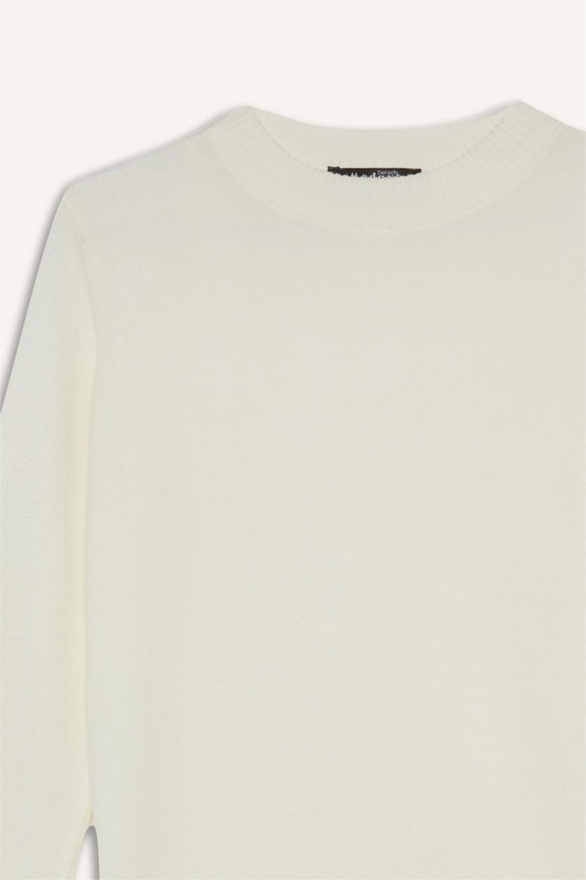 WOMAN Ecru Regular Fit Tunic