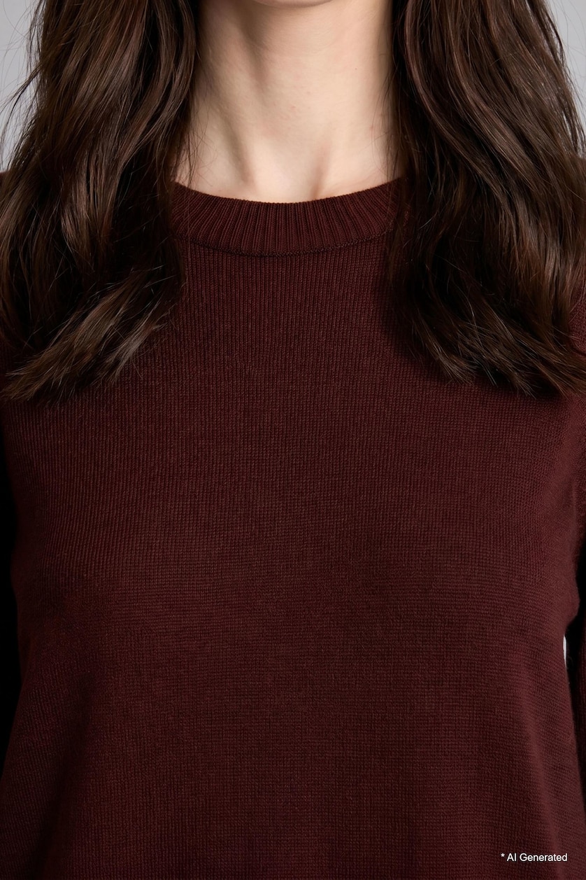 Kadın Kahve Regular Fit Tunik