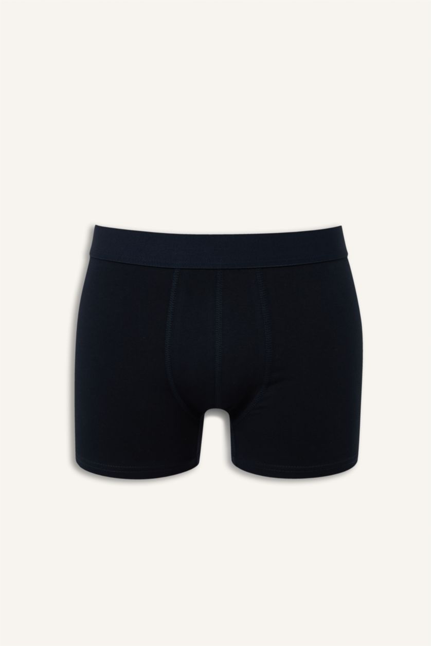Erkek Lacivert Regular Fıt 3'lü Boxer