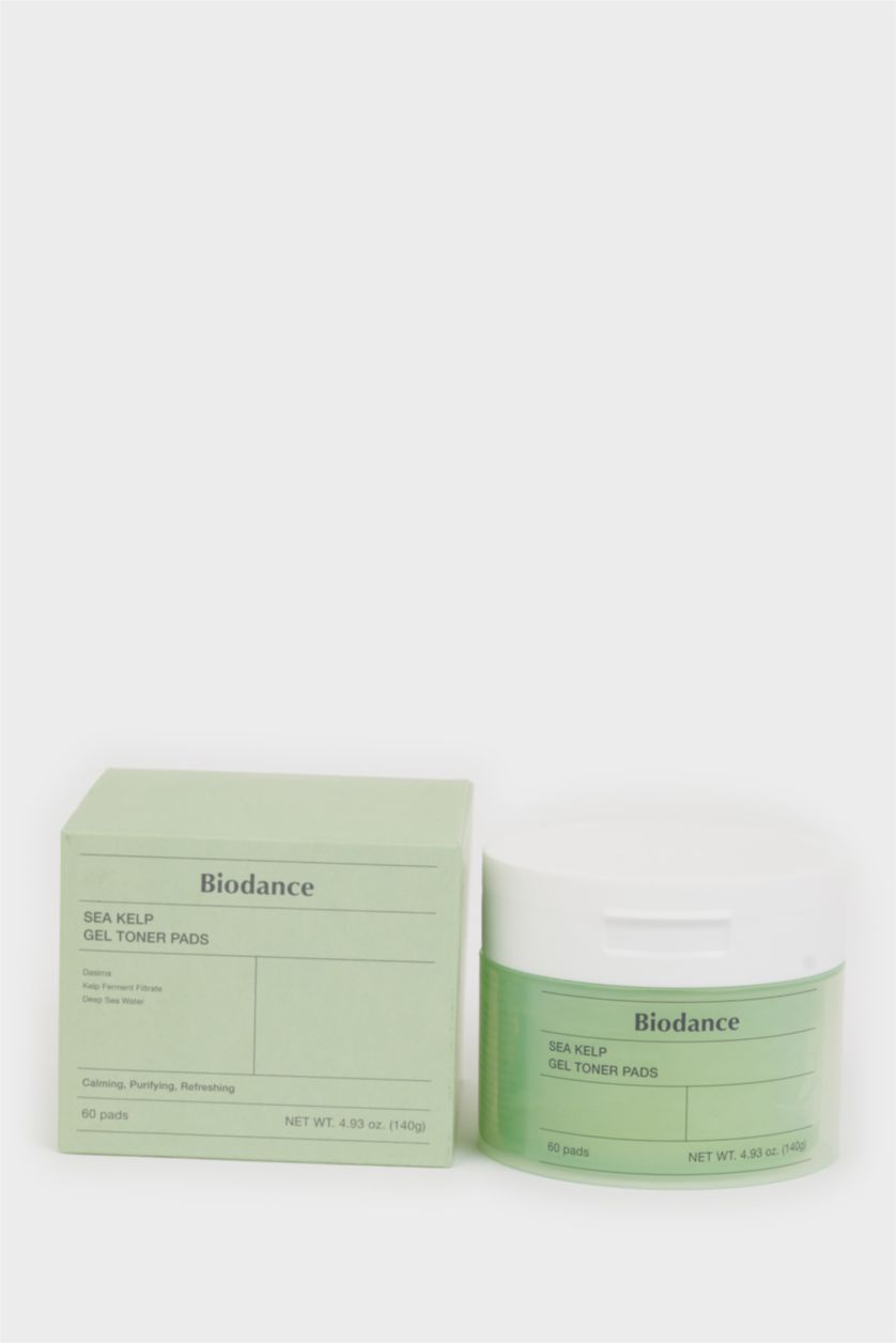 Kadın Yeşil Biodance Sea Kelp Gel Toner Yatıştırıcı Tonik Ped 60 Adet
