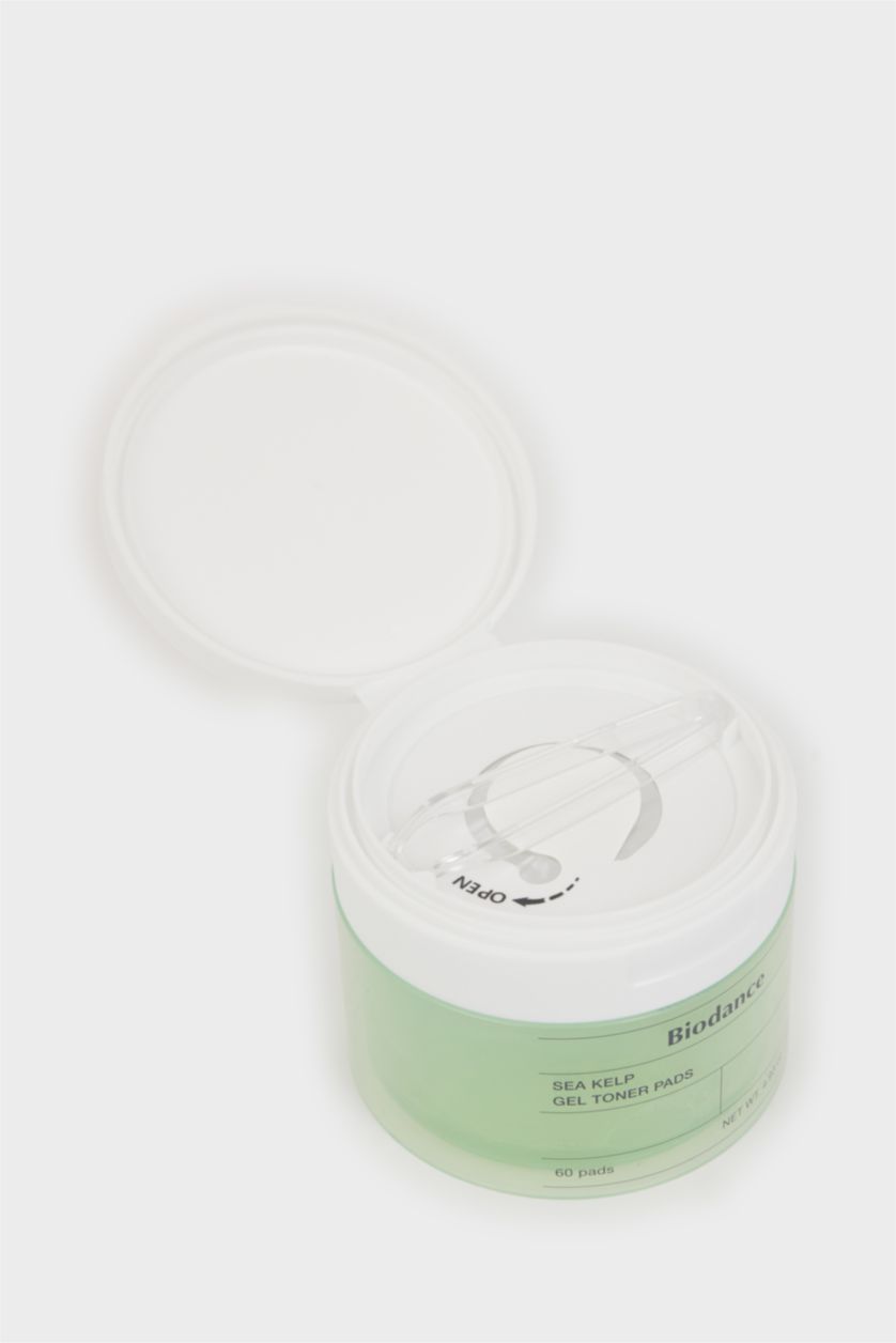 Kadın Yeşil Biodance Sea Kelp Gel Toner Yatıştırıcı Tonik Ped 60 Adet
