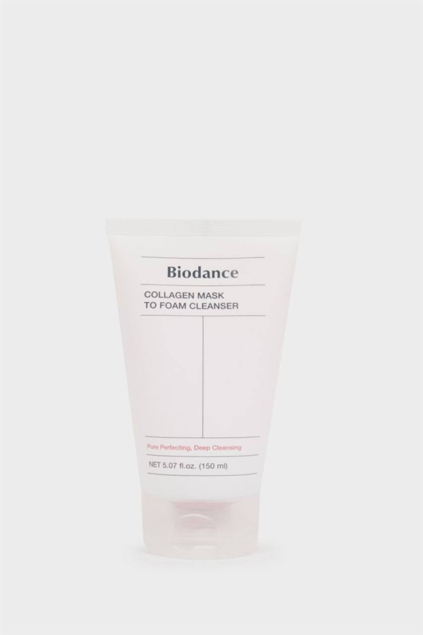 Kadın Beyaz Biodance Collagen Mask to Foam Yüz Temizleme Köpüğü 150 ml