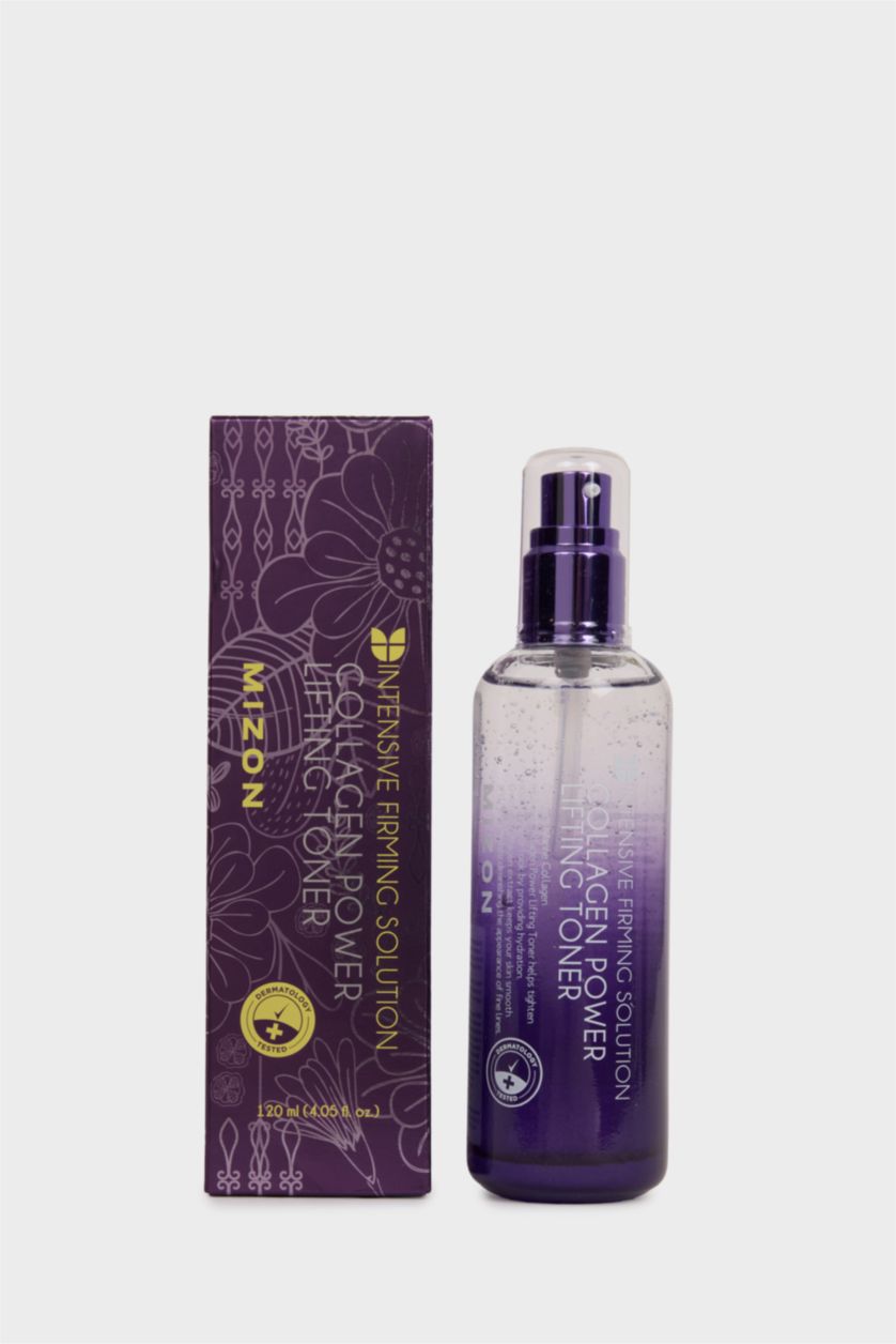 Kadın Koyu Mor Mizon Collagen Power Lifting Toner Nemlendirici Cilt Toniği 120 ml
