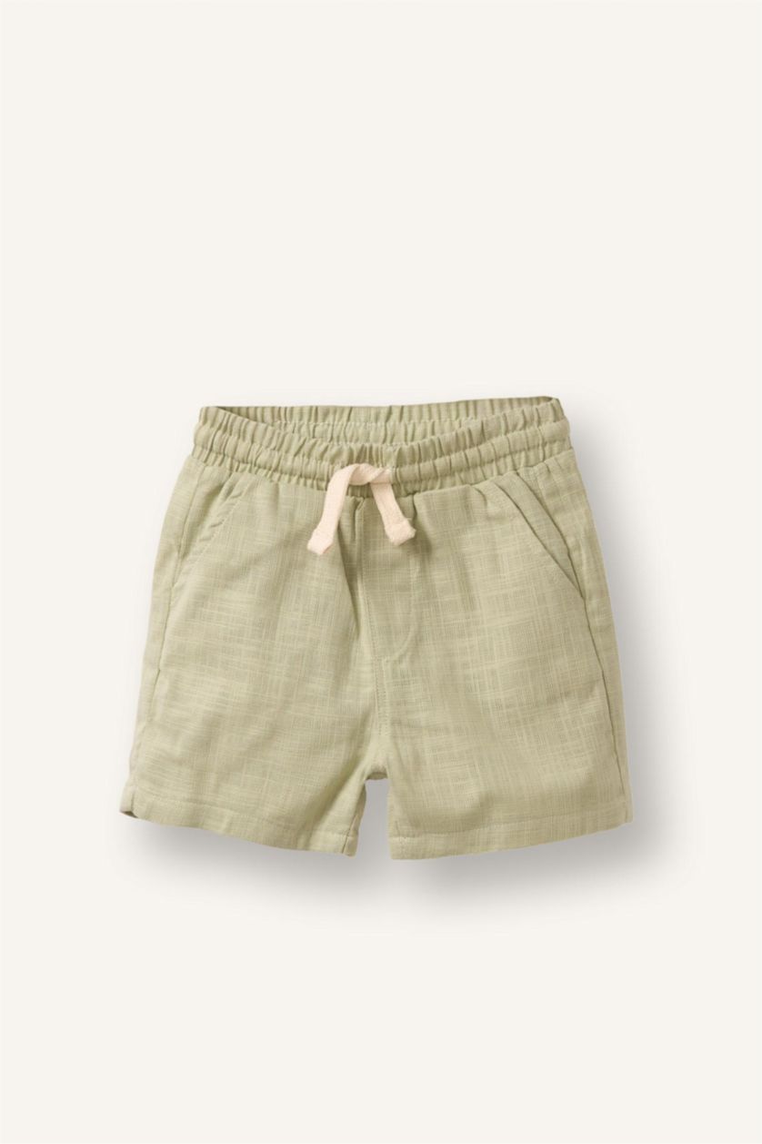 Baby Boy Mint Baby Boy Poplin Shorts