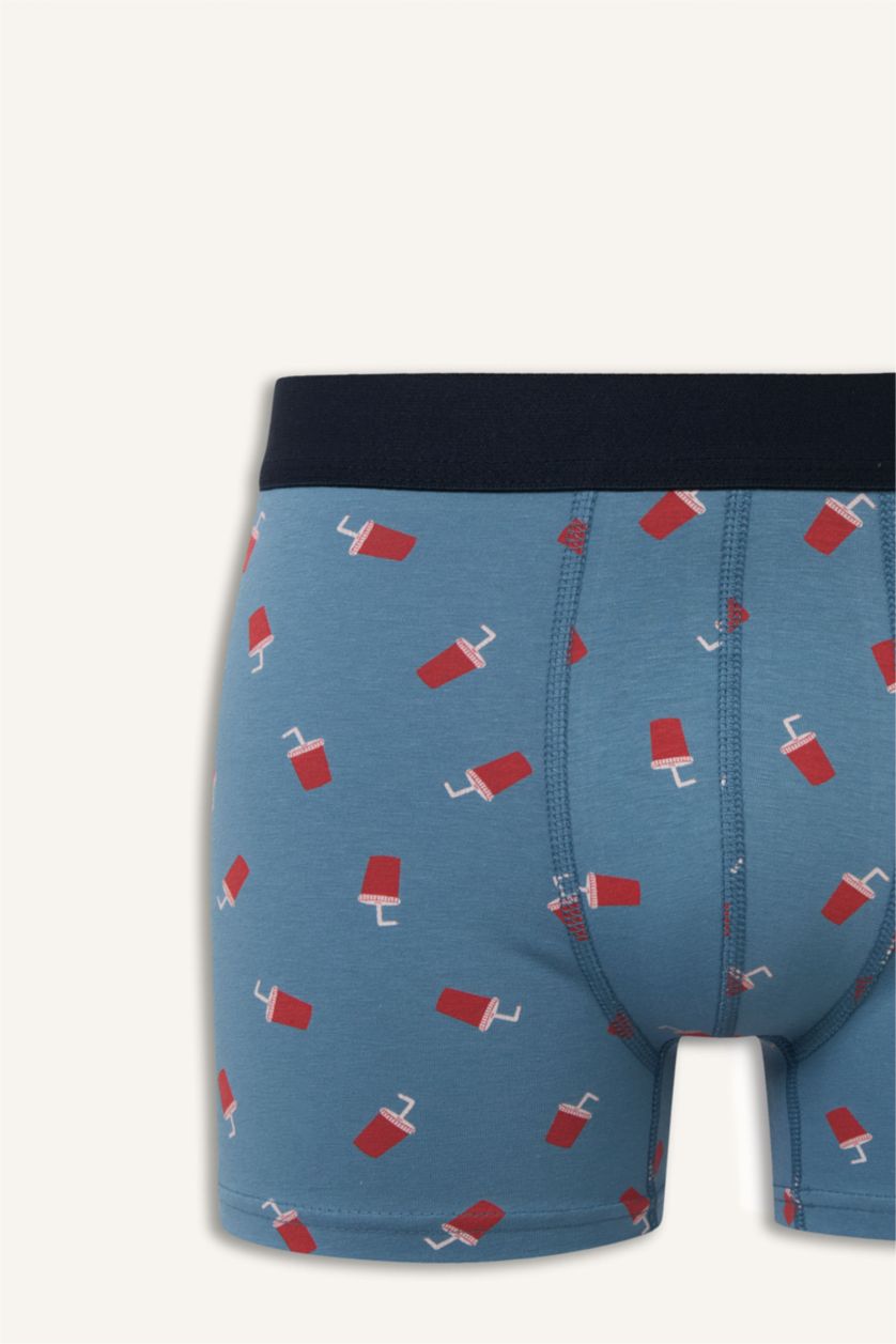 Erkek Mavi Regular Fıt 3'lü