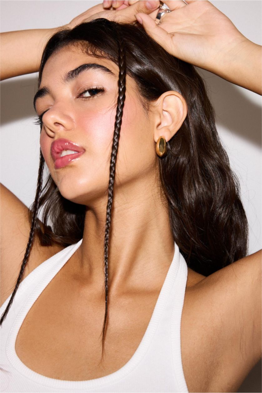 نساء Altın Woman Earrings
