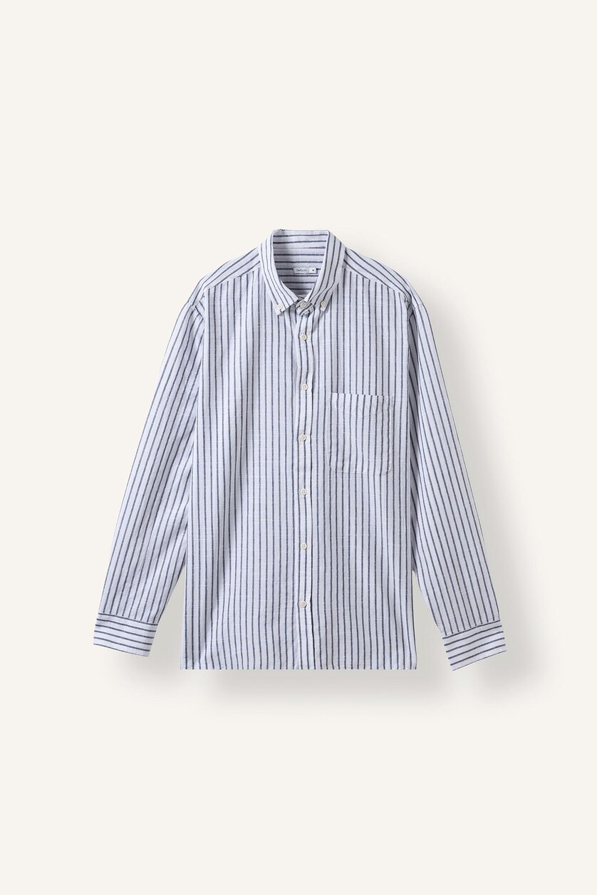 Man NAVY Regular Fit Long Sleeve Shirt