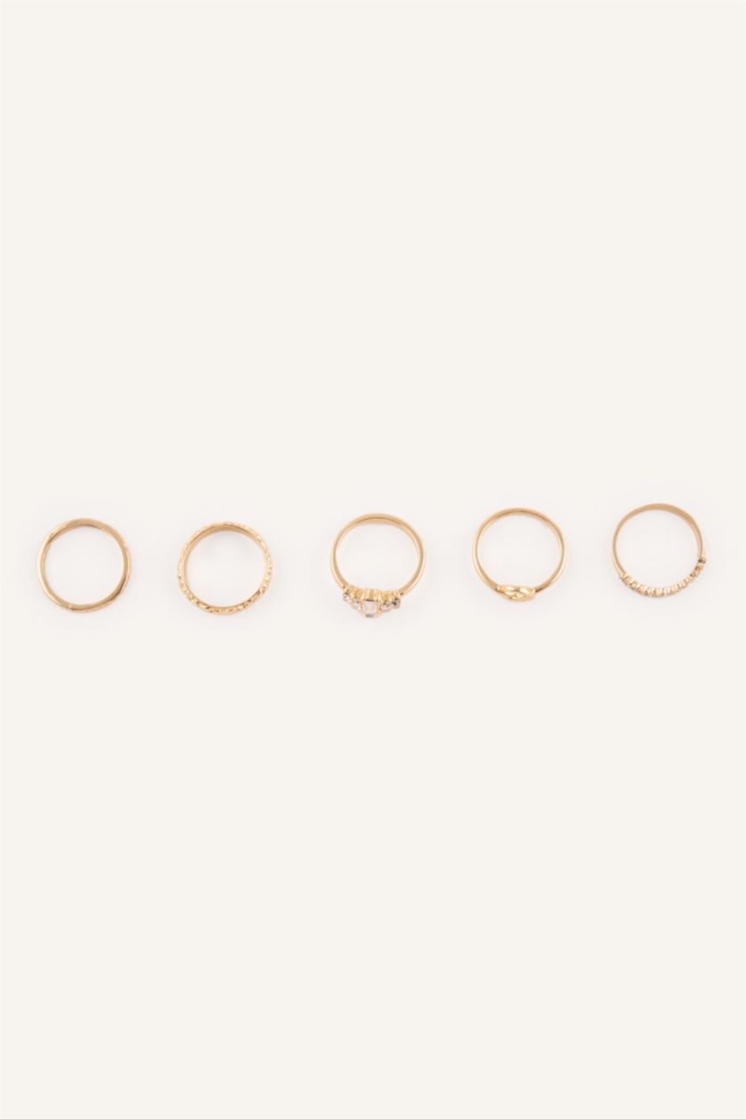 نساء Altın Woman 5 Piece Rings