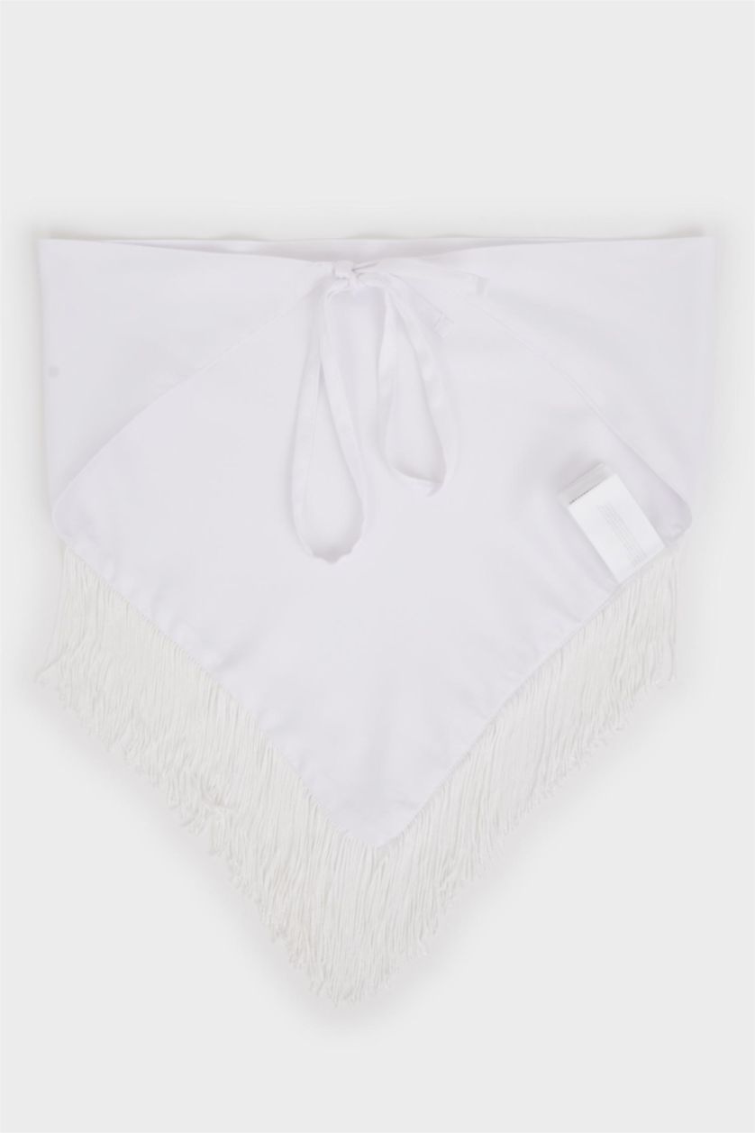 Kadın Beyaz Kadın Şal