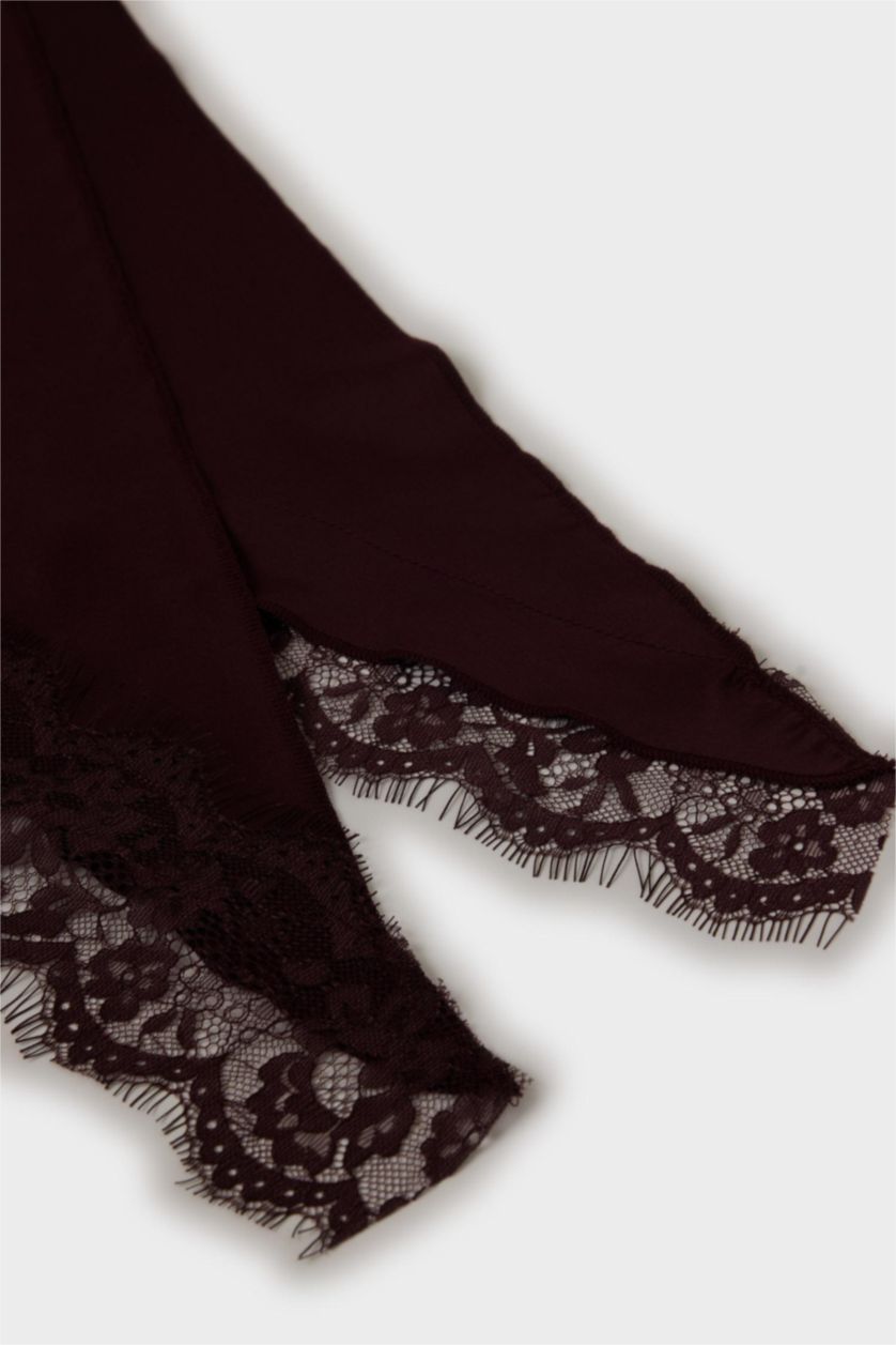 Woman Bordeaux Woman Shawl