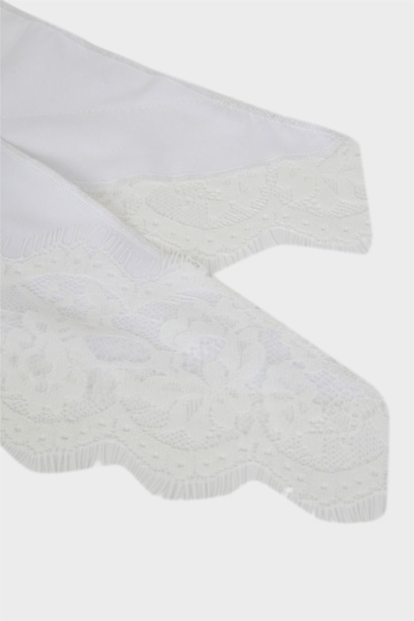 نساء أبيض (000) سكارف نسائي