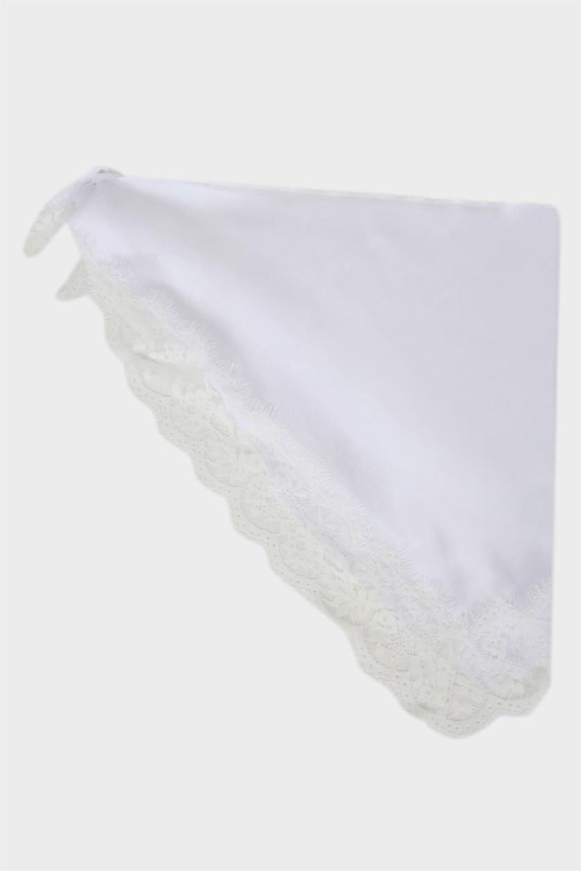 نساء أبيض (000) سكارف نسائي