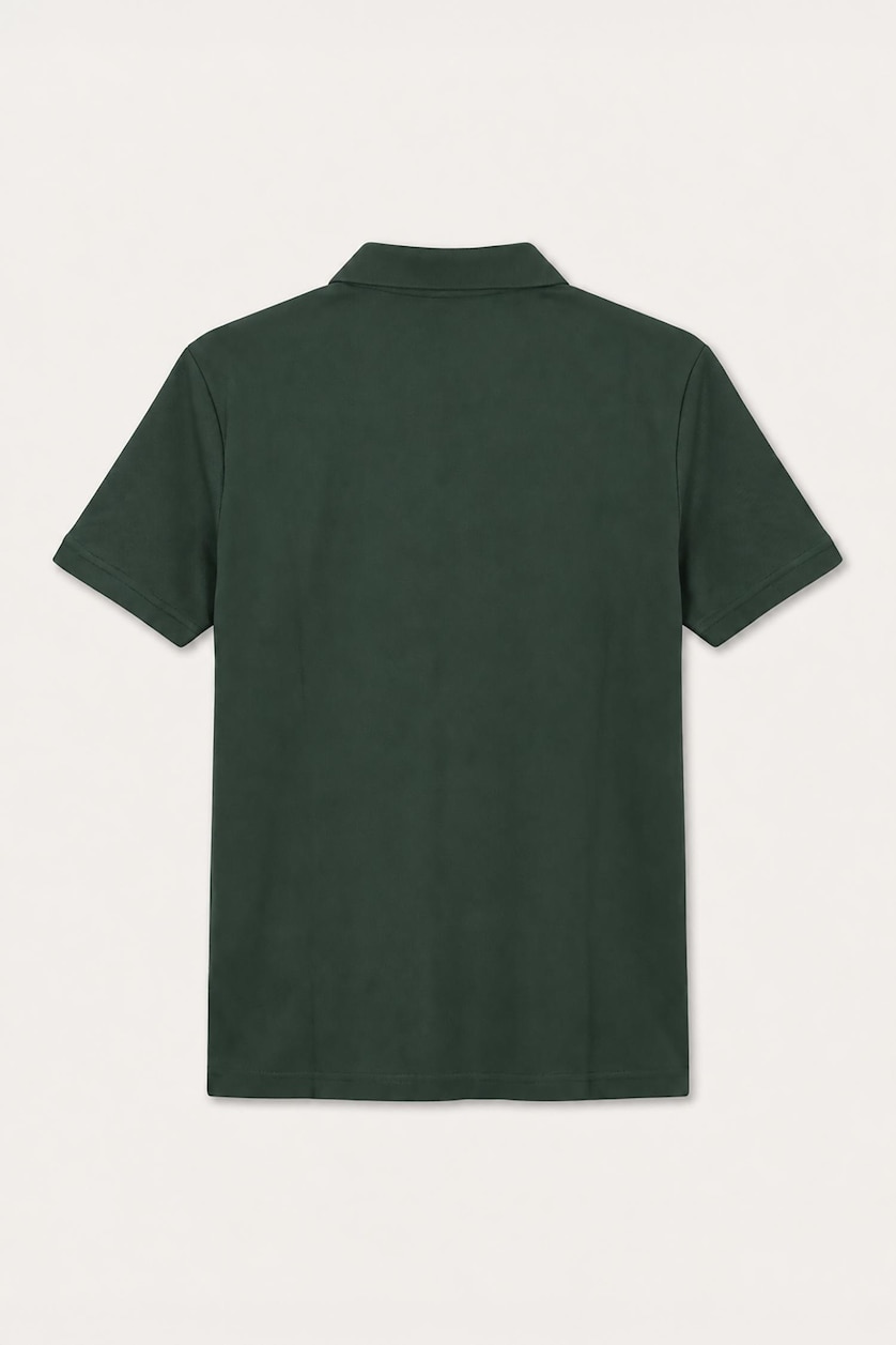 MAN Green Regular Fit Basic Polo T-Shirt