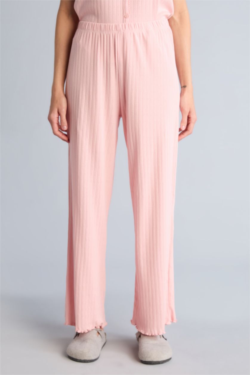 Kadın Pembe Regular Fıt Kısa Kollu 2'li Takım