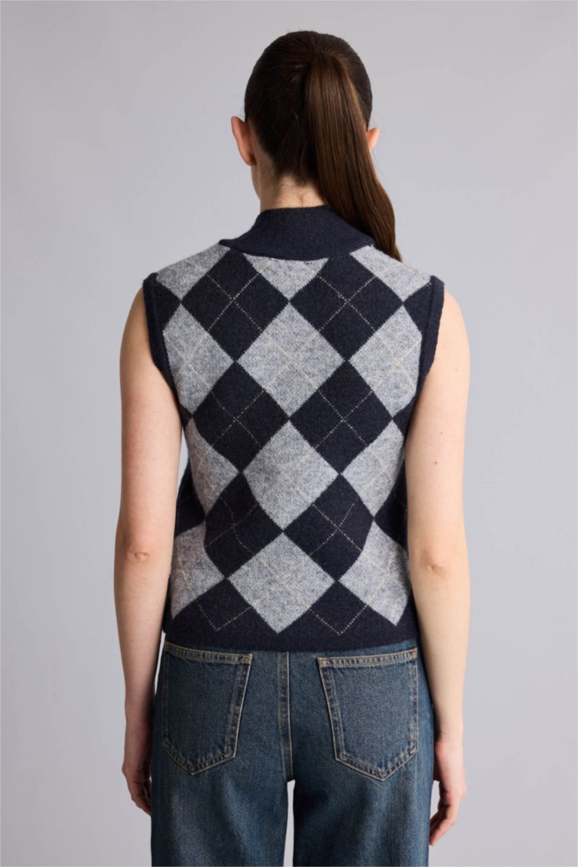 Woman NAVY Slim Fit Vest