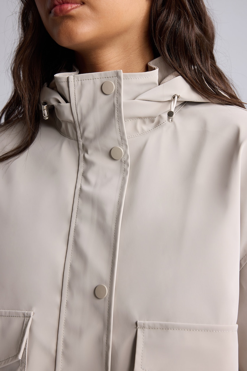 نساء بيج فاتح Raincoat