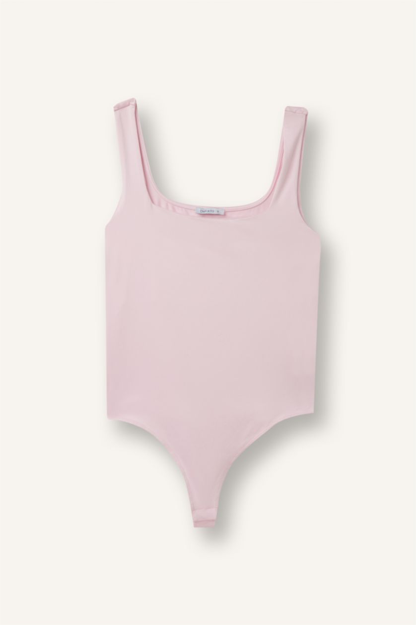 Women Light Pink Bodysuit