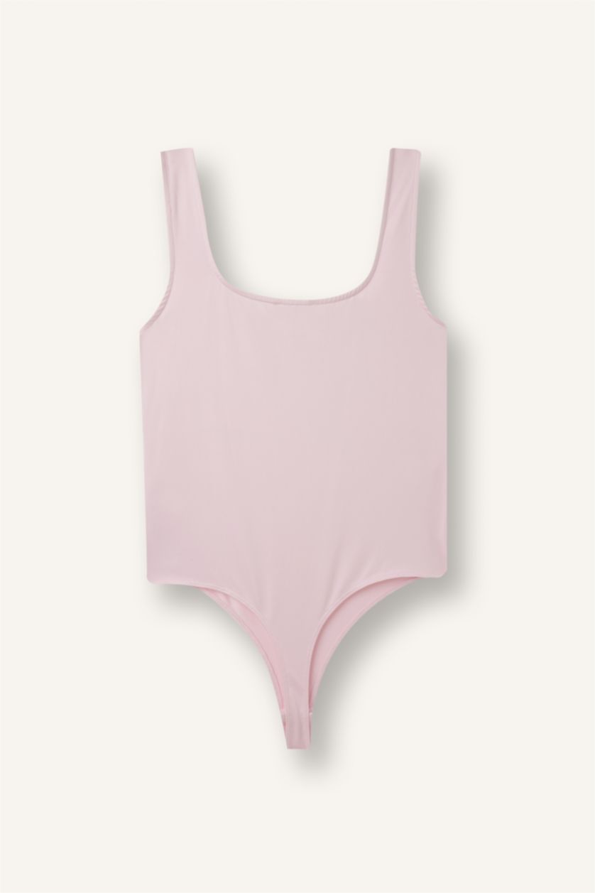 Women Light Pink Bodysuit