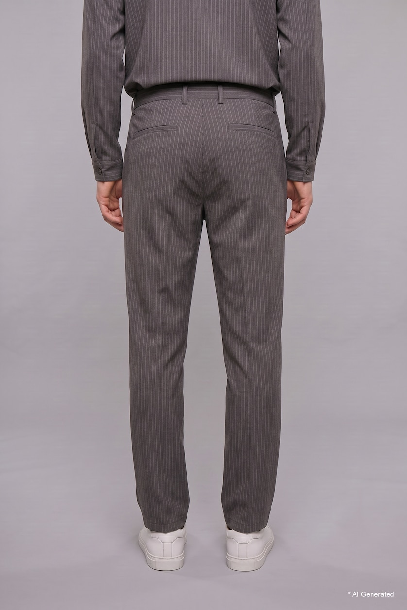 MAN Anthracite Baggy Fit Trousers