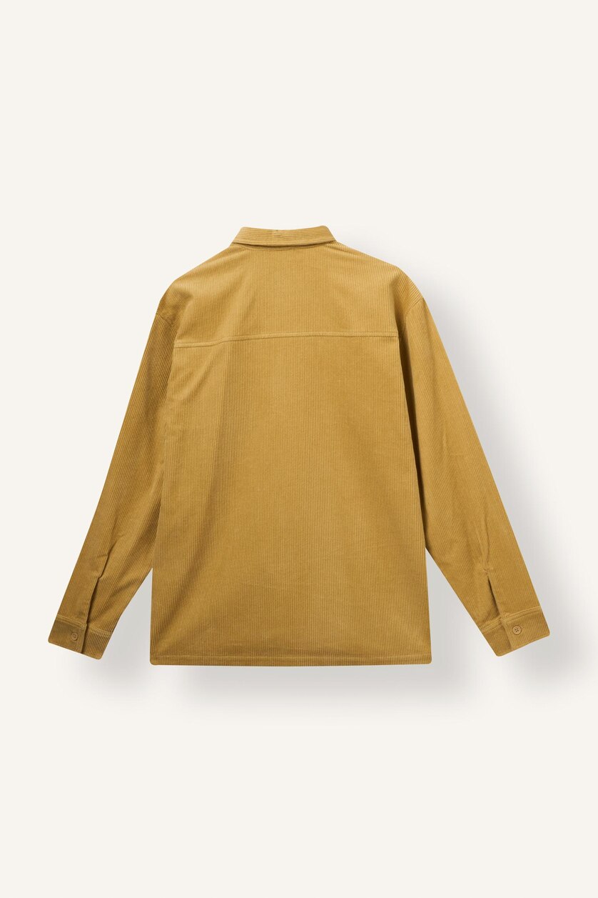 Men Vison Boxy Fit Cotton Long Sleeve Shirt