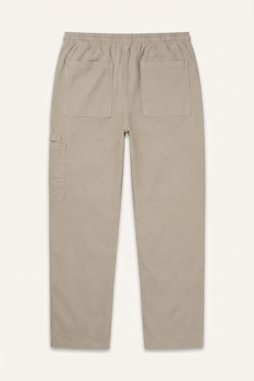 MAN Khaki Baggy Fit Cargo Pants