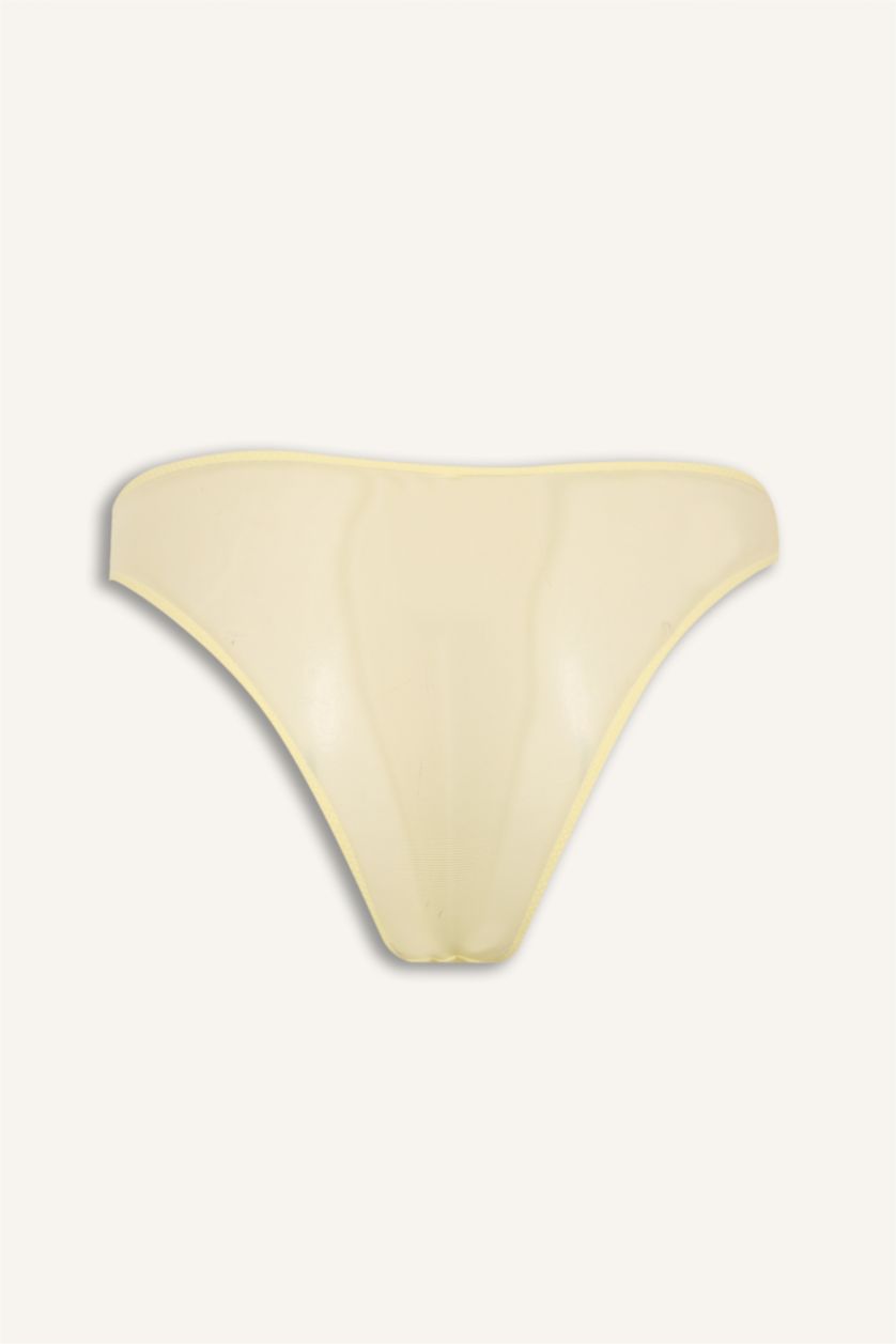 Women Light Yellow brode