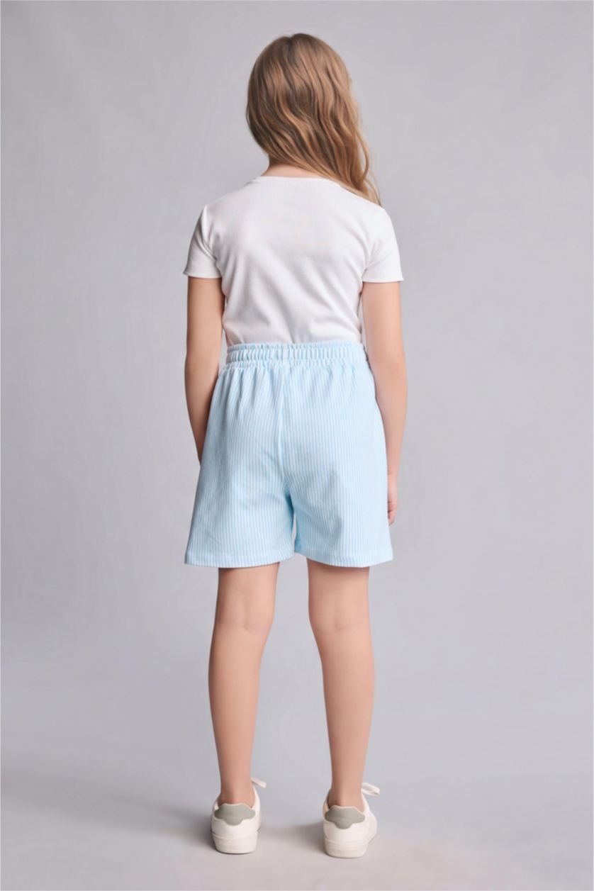 FILLES Turquoise Clair Short pour fille
