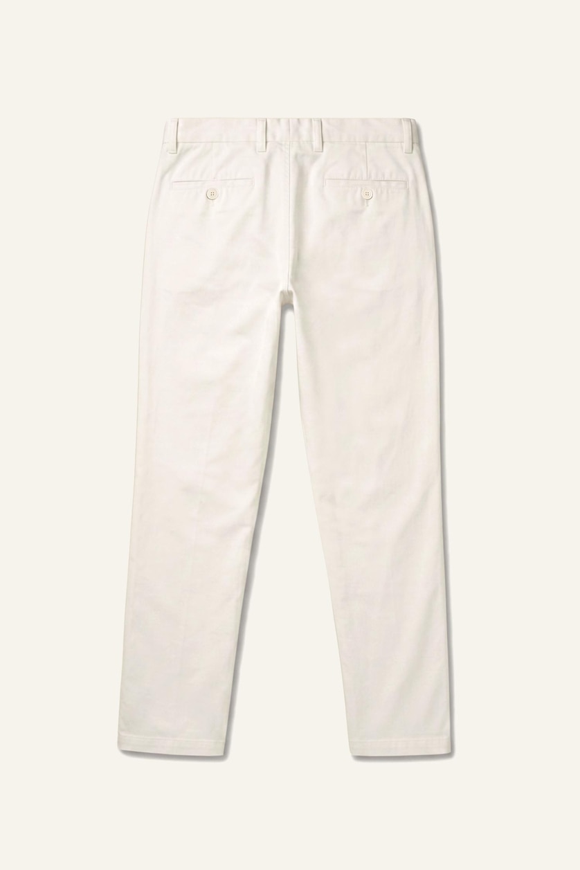 MAN Stone Relaxed Fit 100% Cotton Straight Leg Chino Trousers