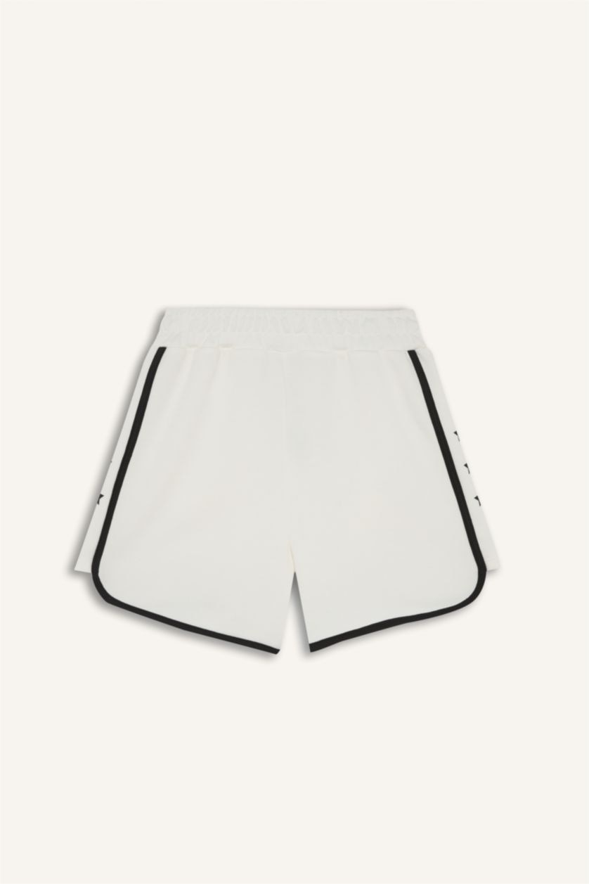 Girls & Teens Ecru شورت بناتي بيكيه