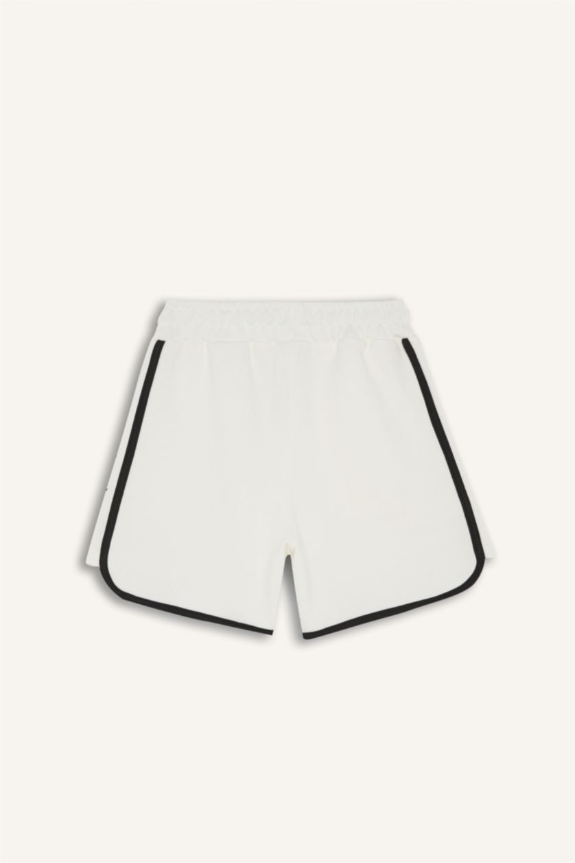 Girls & Teens Ecru شورت بناتي بيكيه