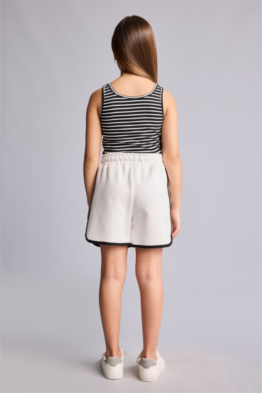 GIRLS & TEENS Ecru Girl Piqué Shorts