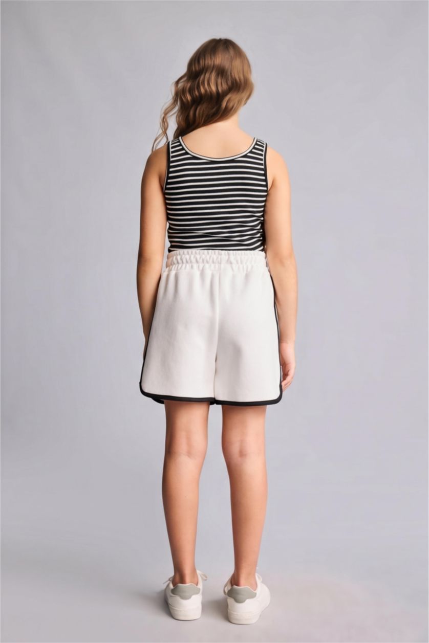 بنات بيج فاتح Girl Piqué Shorts