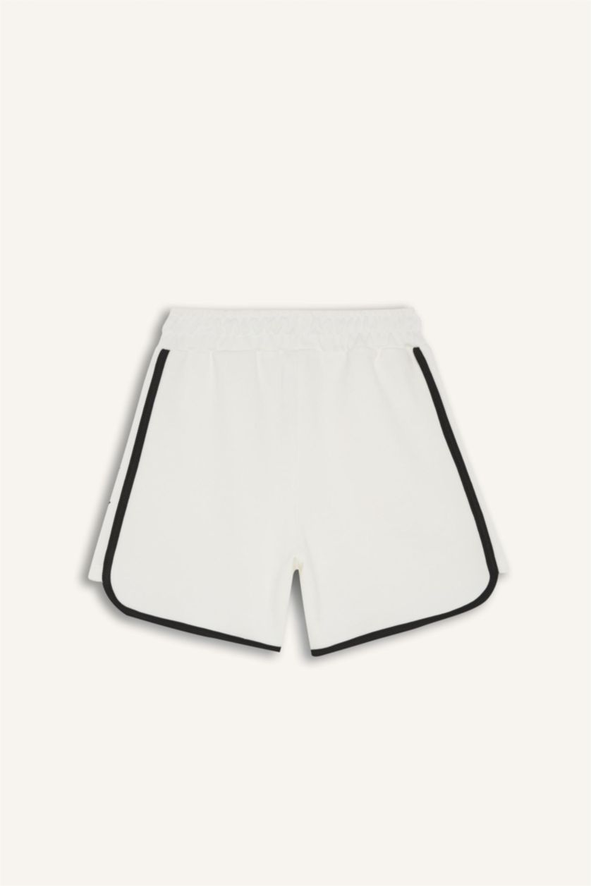 GIRLS & TEENS Ecru Girl Piqué Shorts