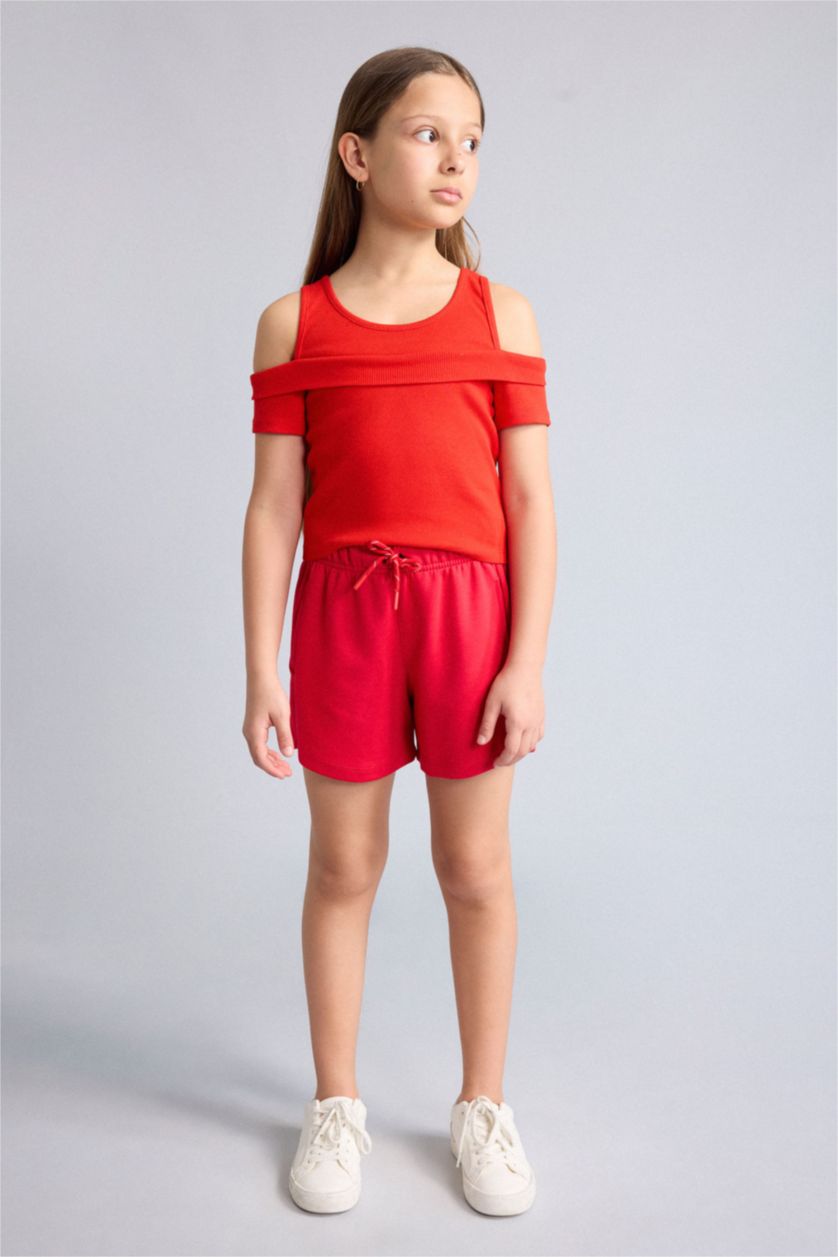 Young Girls - Teen Girls Red Shorts