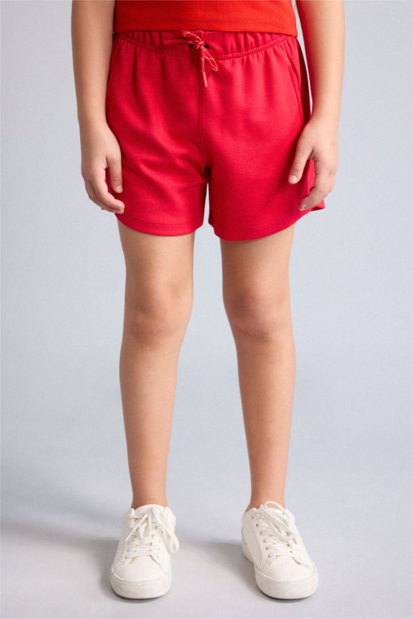 Young Girls - Teen Girls Red Shorts