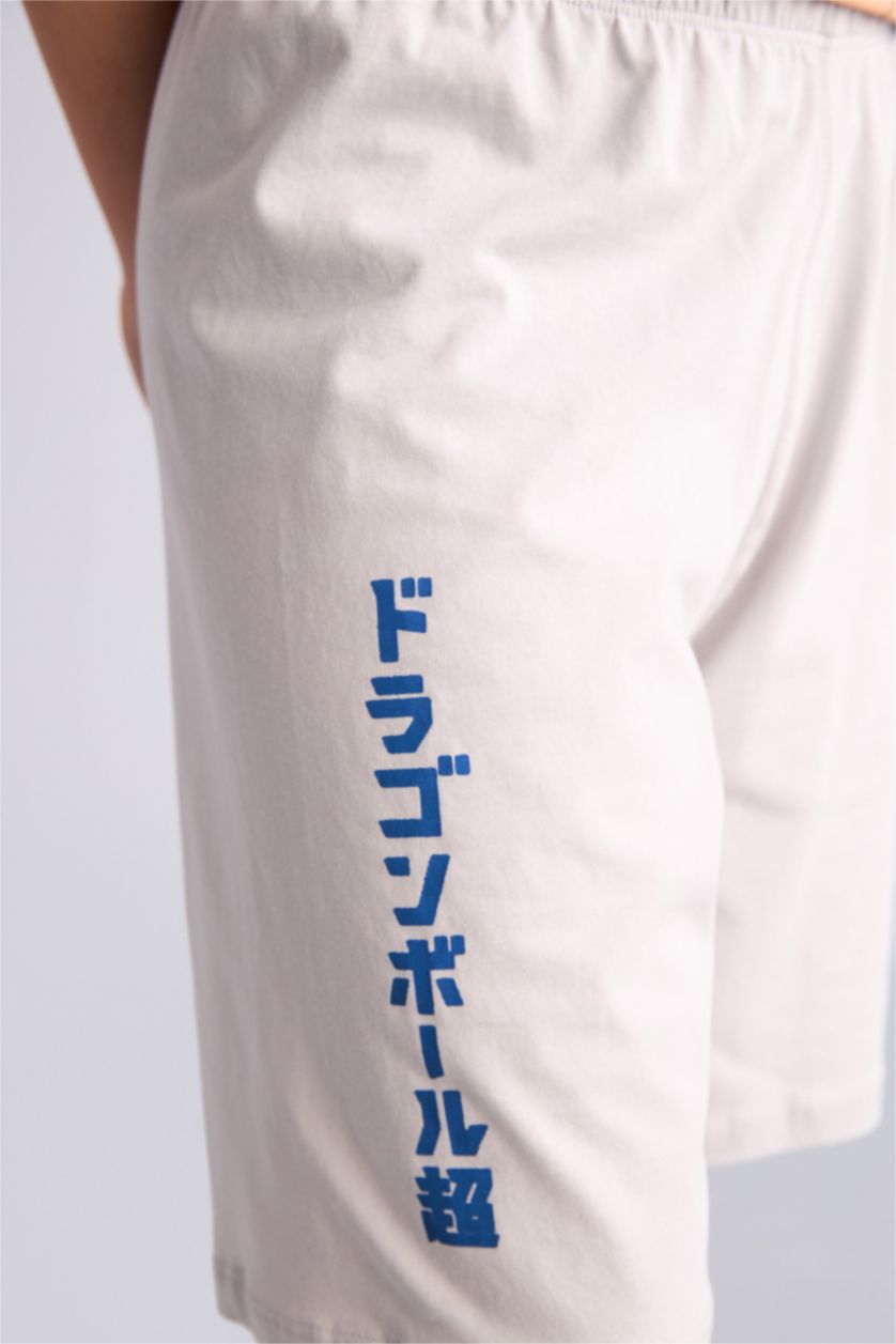 Erkek Çocuk - Genç Erkek Açık Gri Dragon Ball 2'Li Takım Erkek Çocuk