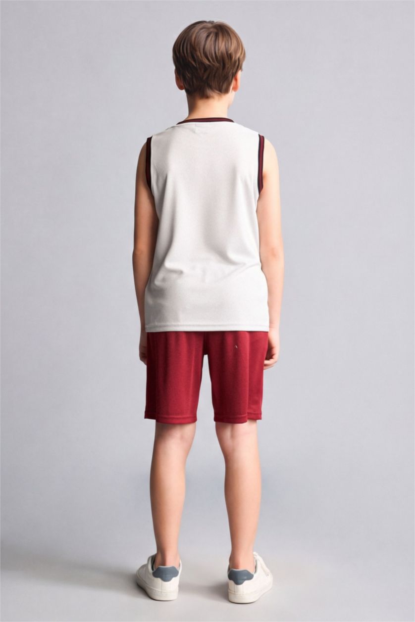 BOYS & TEENS Light Grey طقم اولادي تول - قطعتين