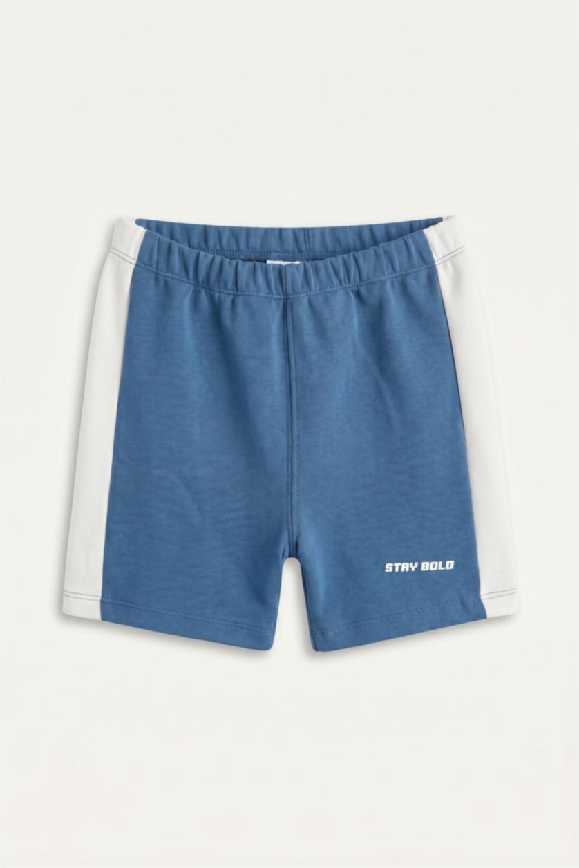 Baby Boys Blue Baby Boy 2 piece Oversize Fit Slogan Set