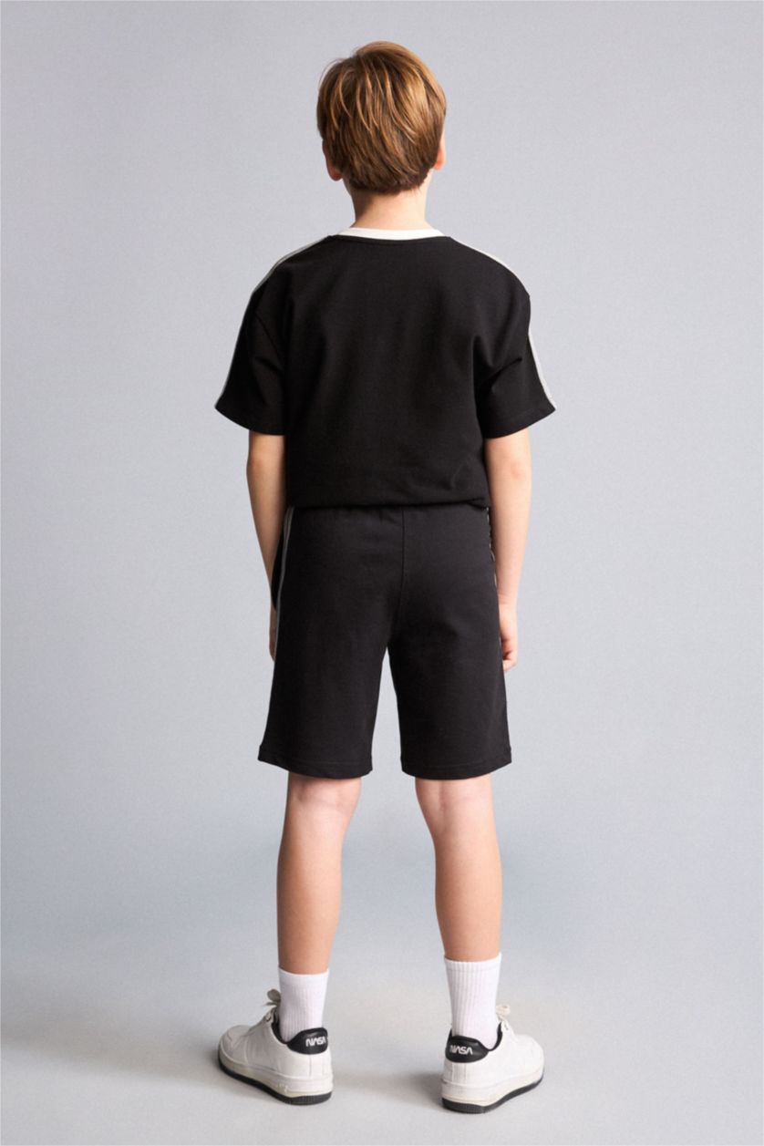 Young Boys - Teen Boys Black Regular Fit Shorts