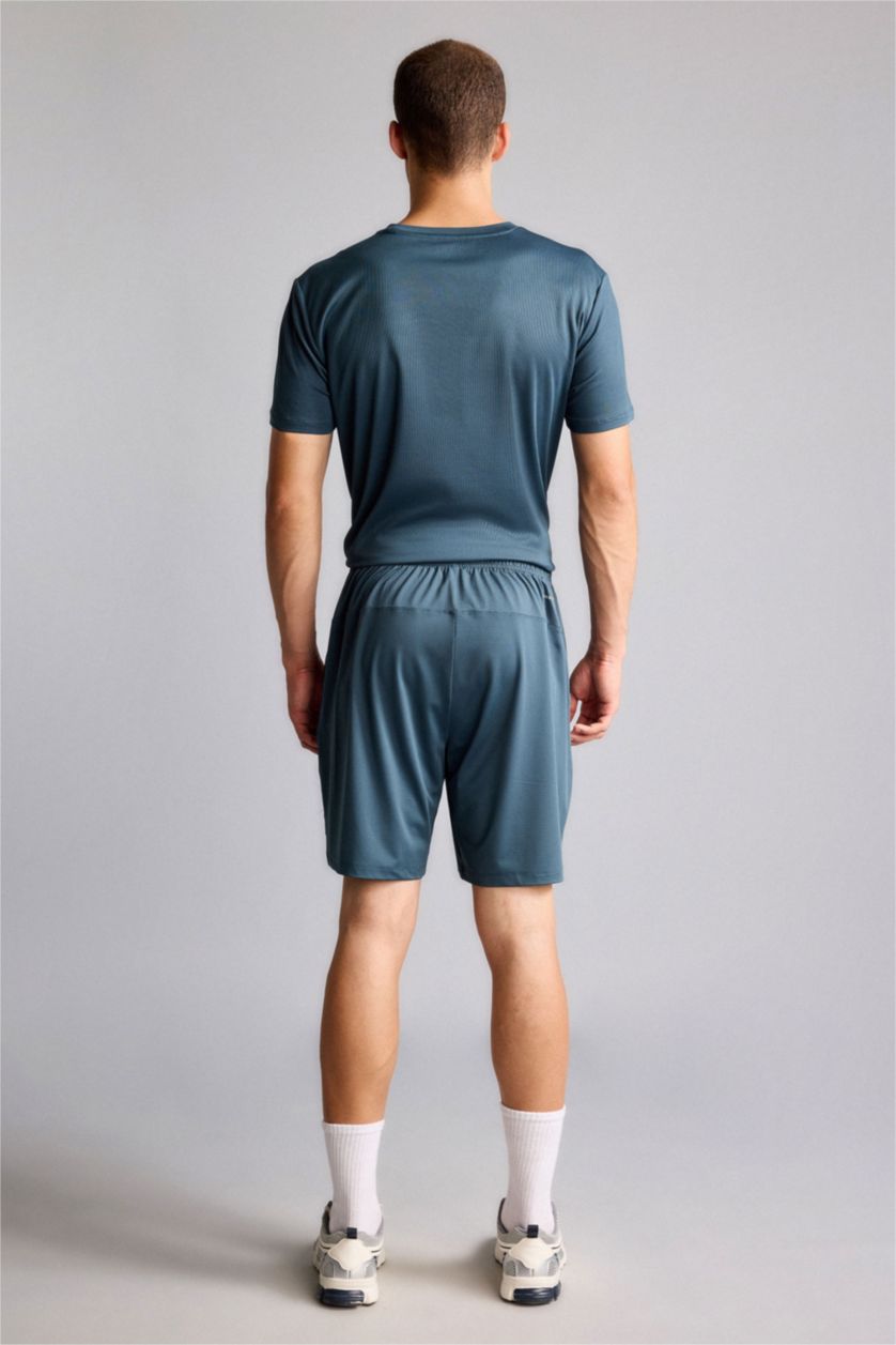 Ерлер Бензин Көк Standard Fit шорты