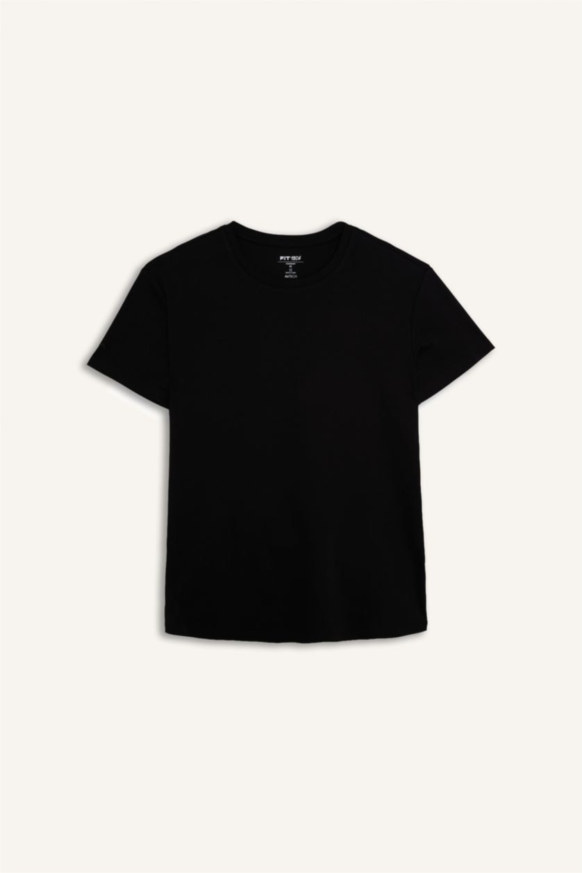 Мужчины Черный Футболка Standard Fit