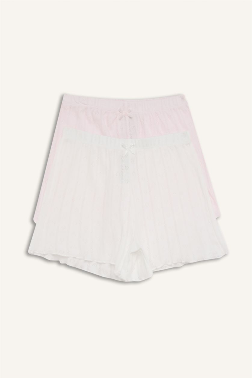 بنات زهري فاتح بوكسر بناتي بطبعة قلب - قطعتين