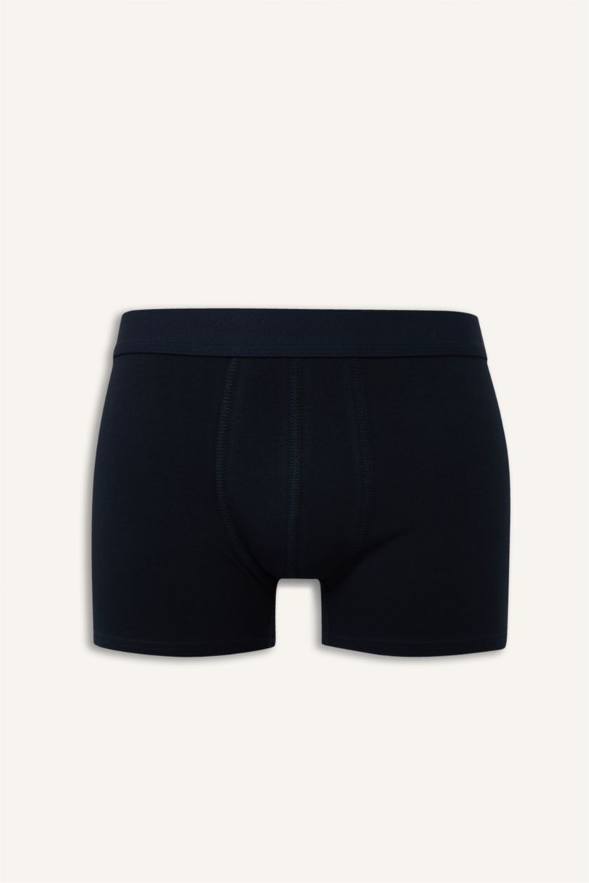 Erkek Lacivert Regular Fıt 3'lü Boxer