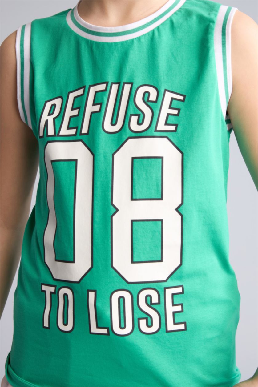 Erkek Çocuk - Genç Erkek Yeşil Atlet Erkek Çocuk