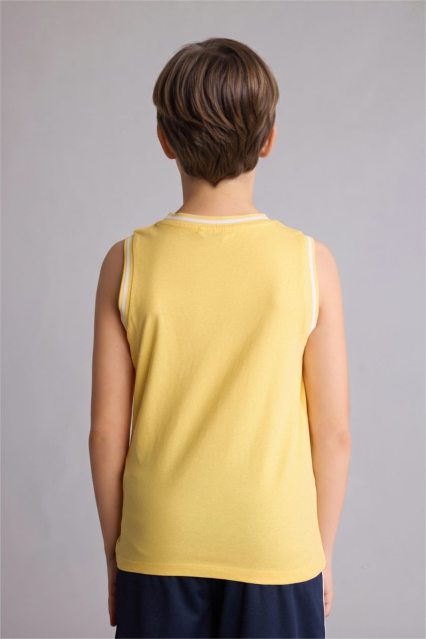 Erkek Çocuk - Genç Erkek Sarı Atlet Erkek Çocuk