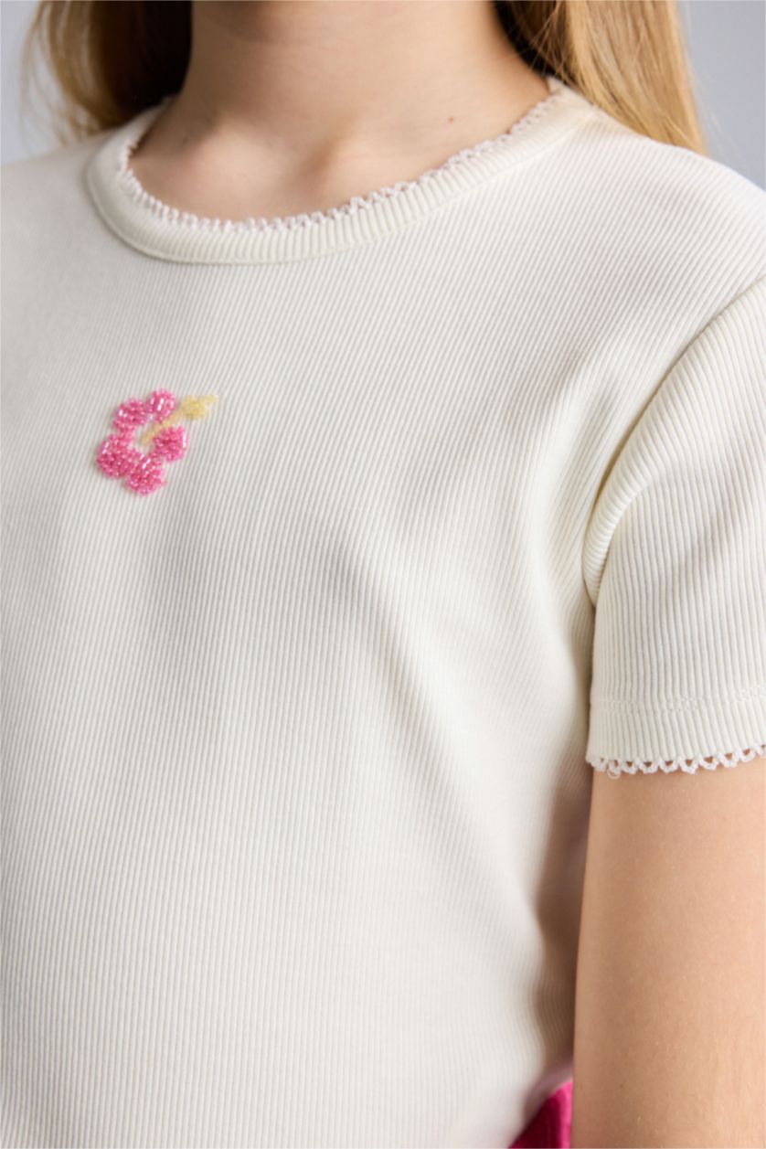 Kız Çocuk - Genç Kız Ekru 2'Li Takım Kız Çocuk