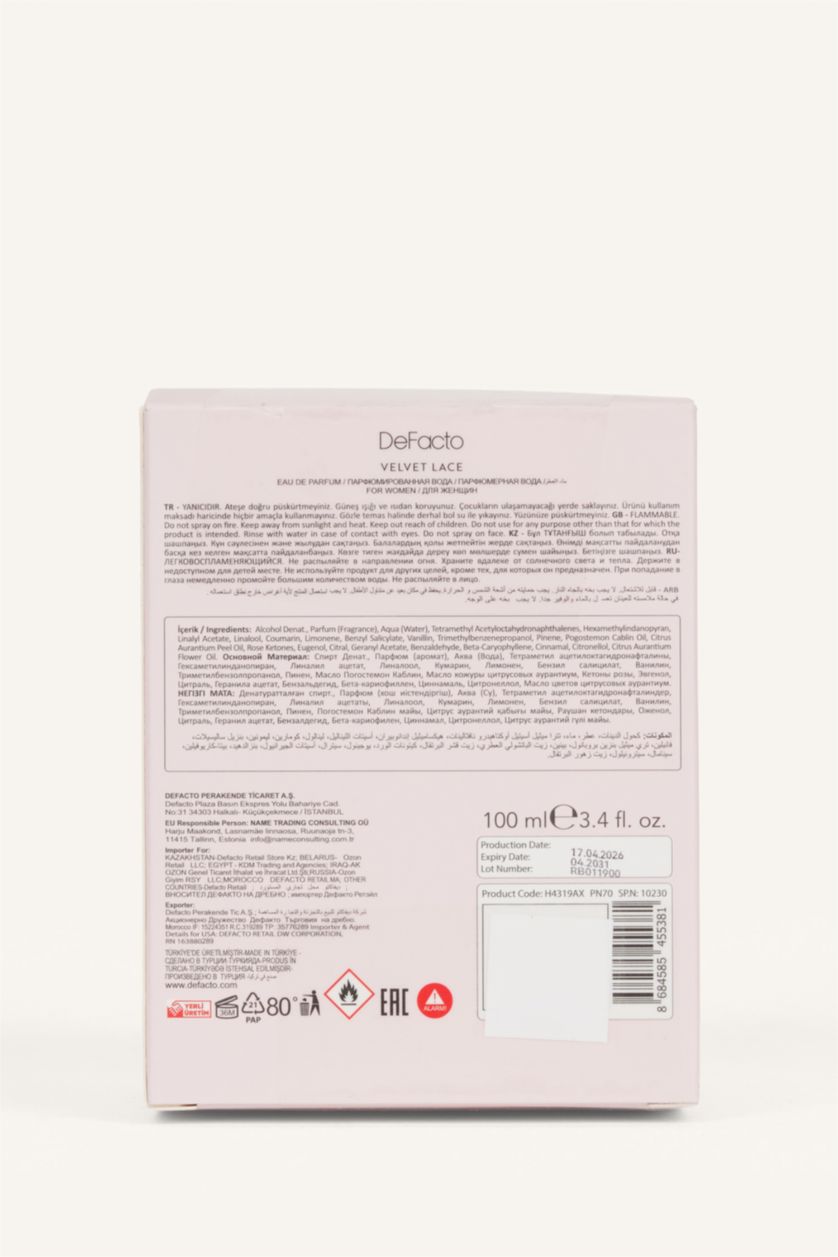 Kadın Açık Pembe Kadın 100 ml Parfüm