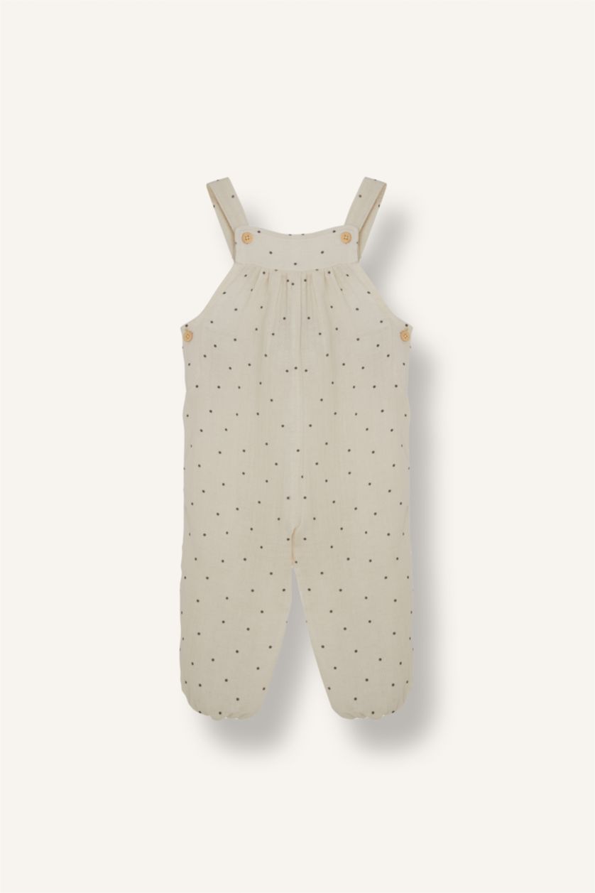 BABY GIRL Ecru جمبسوت موسلين